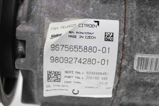 9815198580 PEUGEOT Compresor de aire acondicionado  comprar en Oviedo
