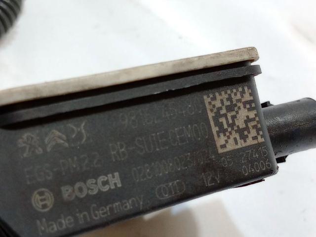 9816245480 PEUGEOT Sensor de óxidos de nitrógeno NOx  disponible Ourense