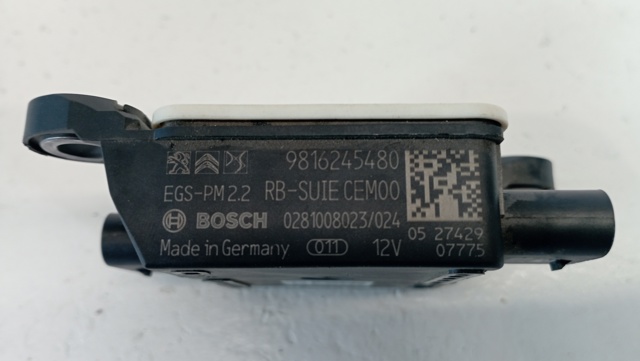 PEUGEOT 9816245480 Sensor de óxidos de nitrógeno NOx comprar Barcelona