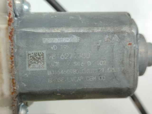 9816273080 PEUGEOT Mecanismo de elevalunas delantero derecha  en stock Huelva