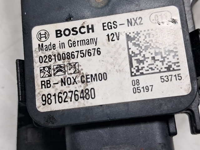 FIAT 9816276480 Sensor de óxidos de nitrógeno NOx delantero comprar Barcelona
