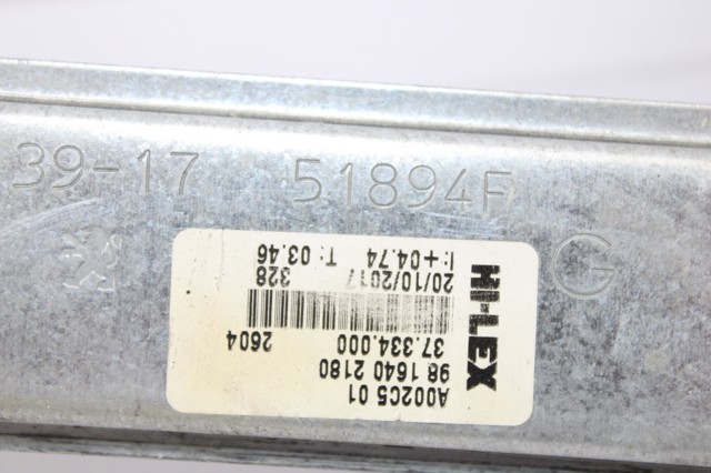 9816402180 Mecanismo de elevalunas de la puerta delantera izquierda  disponible Burgos