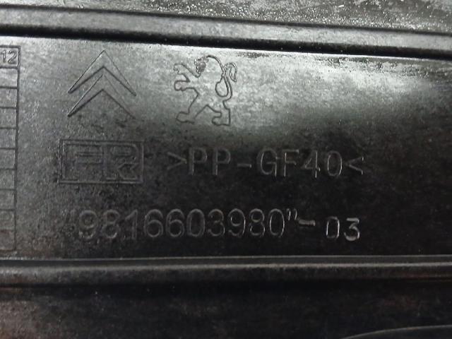9816603980 PEUGEOT Soporte superior del radiador (panel de montaje de faros)  disponible Ourense