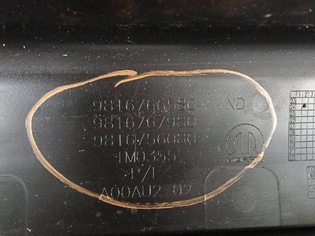 PEUGEOT 9816766580 Parachoques trasero  comprar en Ponferrada