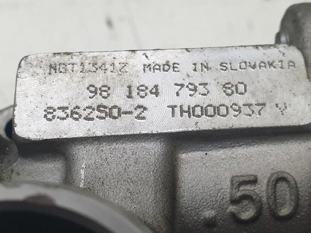9818479380 PEUGEOT Turbocompresor  disponible Vigo