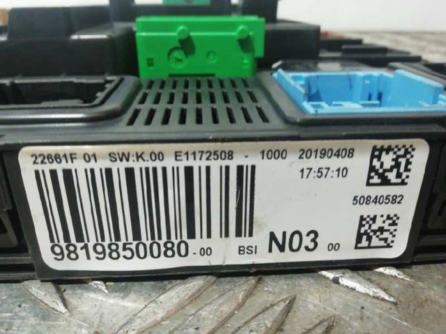 9819850080 Caja de fusibles  disponible Burgos