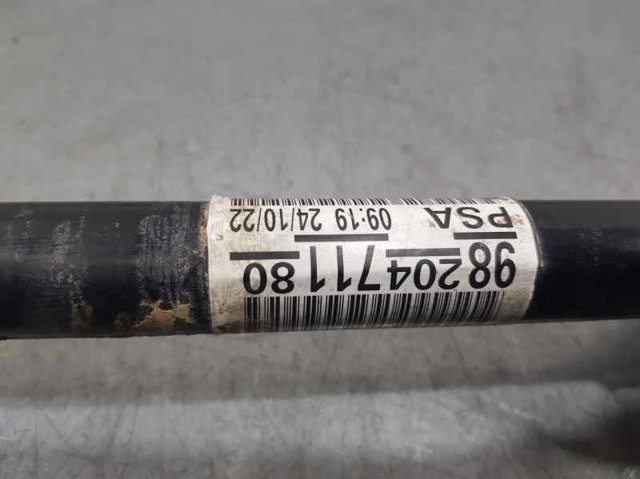 9820471180 PEUGEOT Semieje delantero derecho  en stock Gandía