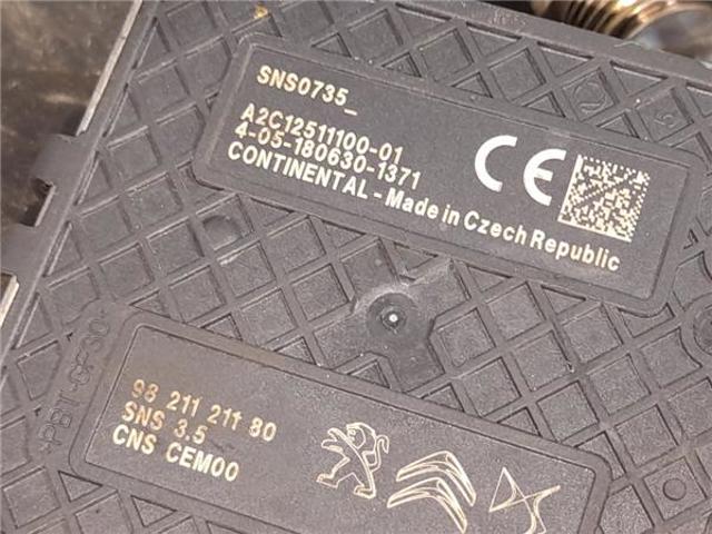 9821121180 PEUGEOT Sensor de óxidos de nitrógeno NOx  disponible Vigo