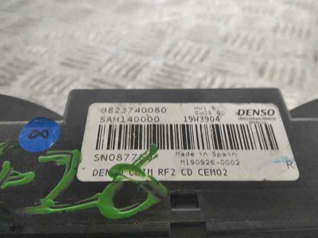 9823740080 PEUGEOT Unidad de control aire acondicionado  en stock Córdoba