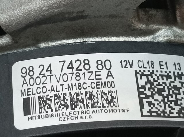 9824742880 Alternador  comprar en Pontevedra