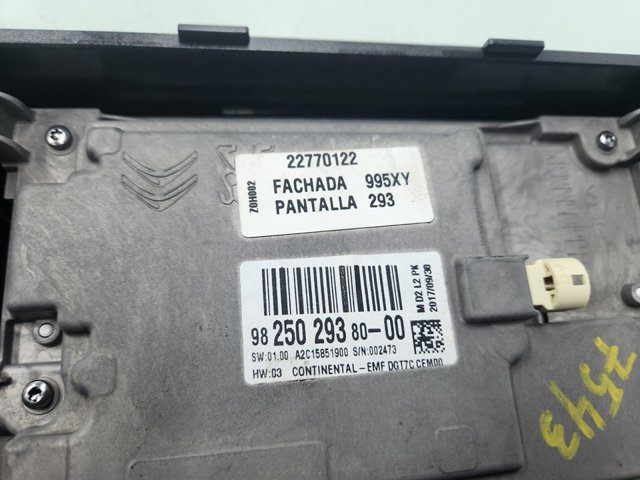 PEUGEOT 9825029380  disponible España