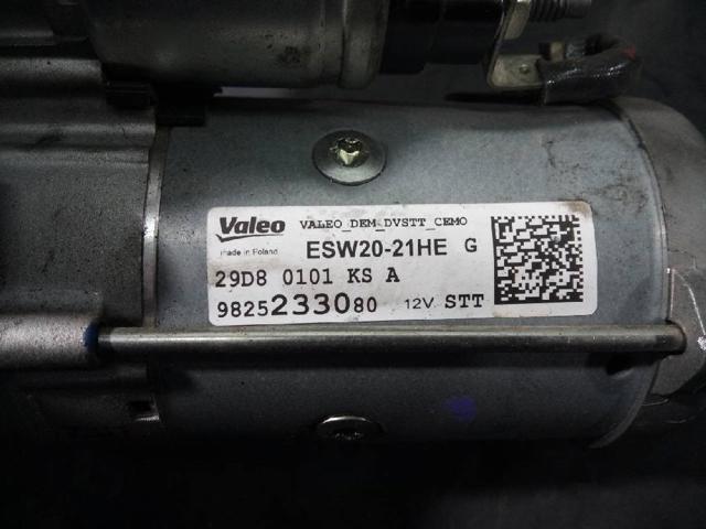 OPEL 9825233080 Motor de arranque  disponible España