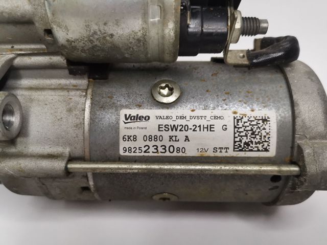 PEUGEOT 9825233080 Motor de arranque  en stock Valencia