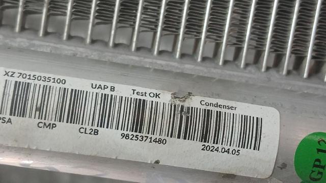 9825371480 PEUGEOT Condensador aire acondicionado  en stock Gandía