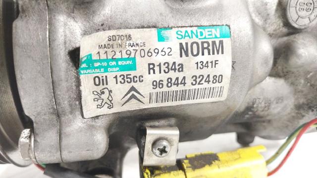 Embrague (bobina magnética) compresor de aire acondicionado Peugeot 307 3H