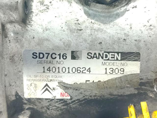 Embrague (bobina magnética) compresor de aire acondicionado Peugeot 307 3H