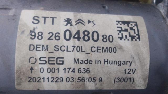 9826048080 Motor de arranque  en stock Sabadell