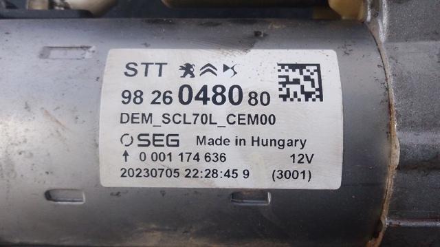 9826048080 Motor de arranque  comprar en Zaragoza