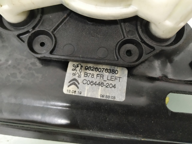 PEUGEOT 9826076380 Mecanismo de elevalunas delantero izquierdo comprar Barcelona