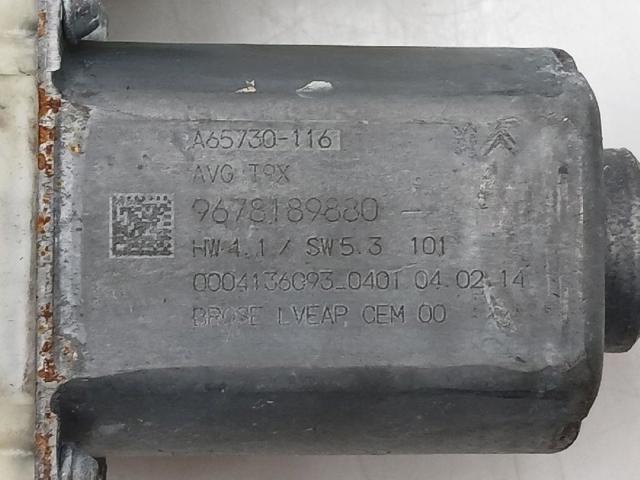 9826079580 Mecanismo de elevalunas de la puerta delantera izquierda  disponible Burgos