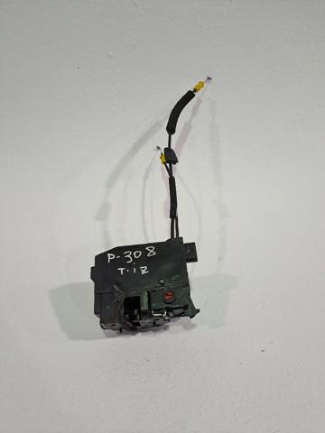PEUGEOT 9826126080 Cerradura de puerta trasera izquierda  en stock Terrassa