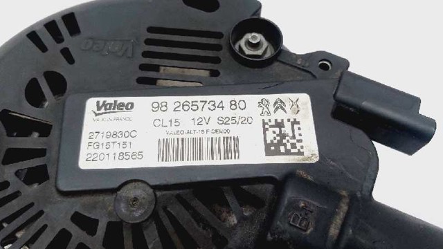 PEUGEOT 9826573480 Alternador  comprar en Ponferrada