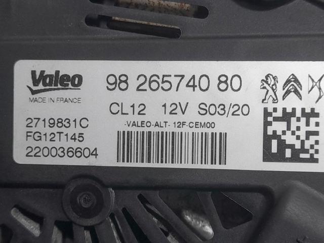 9826574080 OPEL Alternador  comprar en Lleida