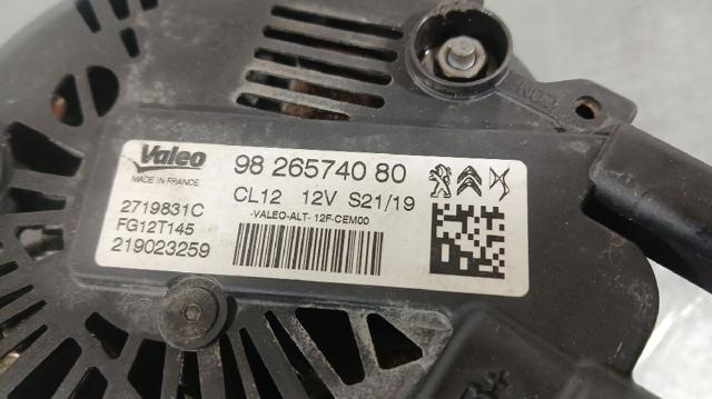 9826574080 PEUGEOT Alternador  comprar en Jaén