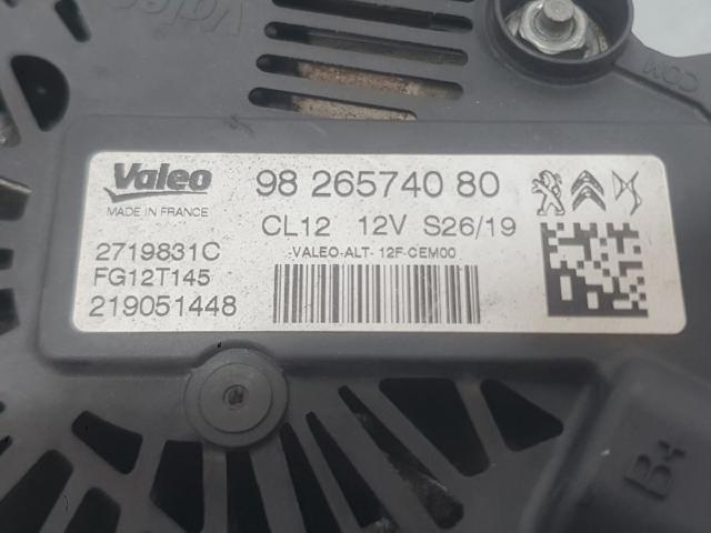 PEUGEOT 9826574080 Alternador comprar Tarragona