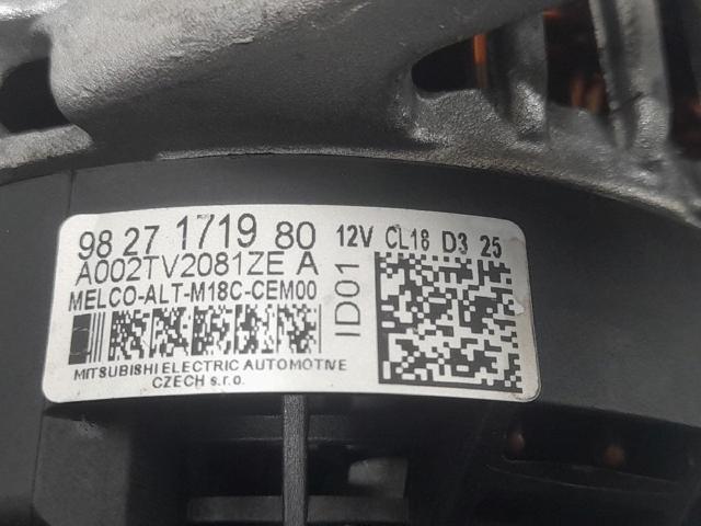 9827171980 PEUGEOT Alternador  en stock Gandía