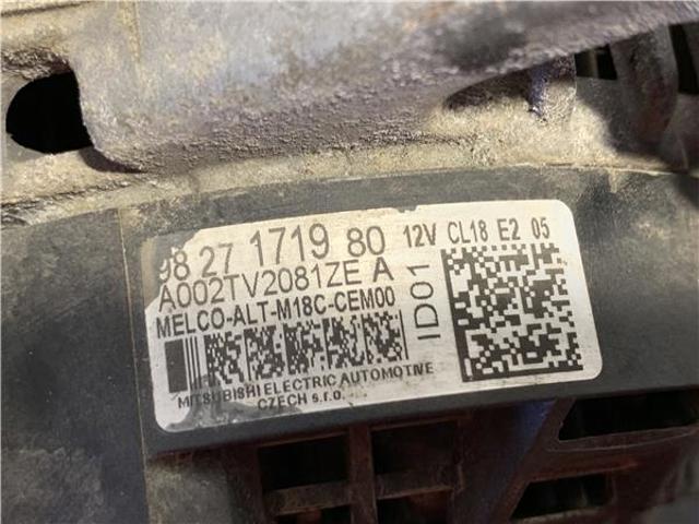 PEUGEOT 9827171980 Alternador  disponible España