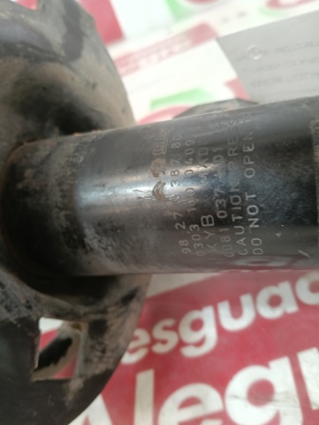 Amortiguador eje delantero izquierda 9827238780 PEUGEOT
