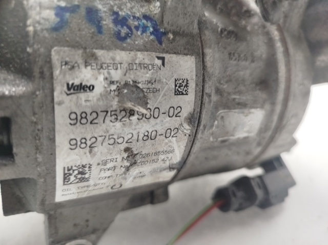 9827528980 PEUGEOT Compresor de aire acondicionado  en stock Gandía