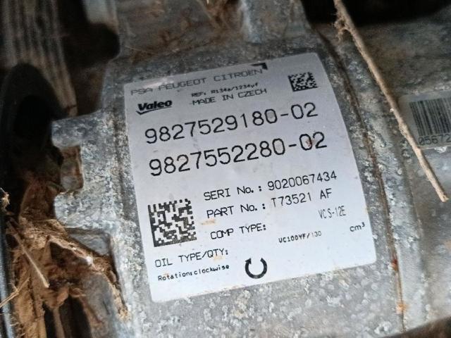 OPEL 9827529180 Compresor de aire acondicionado  comprar en Ponferrada