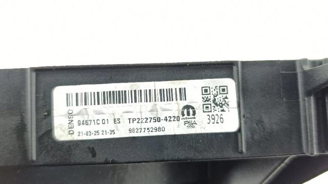 9827752980 PEUGEOT Difusor del radiador de refrigeración con motor y hélice  comprar en Jaén