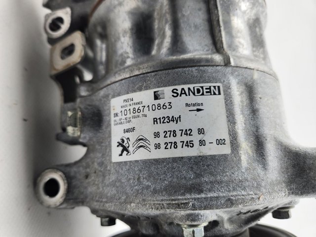 9827874280 PEUGEOT Compresor de aire acondicionado  disponible Alicante