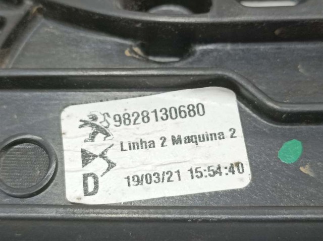 9828130680 PEUGEOT Mecanismo de elevalunas delantero derecha  en stock Gandía