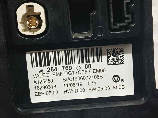 9828476980 PEUGEOT Pantalla comprar Madrid