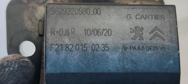 9829220580 OPEL Resistencia de calefacción  en stock Córdoba