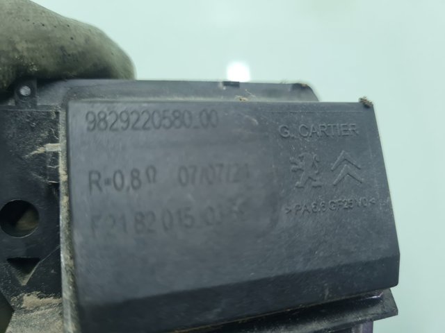 9829220580 PEUGEOT Resistencia del ventilador del habitáculo  disponible Alicante