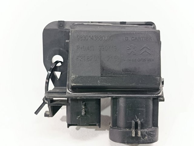PEUGEOT 9830143880 Regulador de velocidad del ventilador de refrigeración (unidad de control)  comprar en Ponferrada
