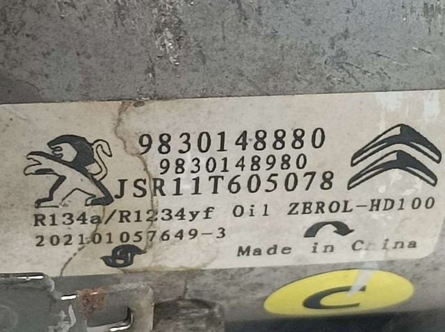 9830148880 PEUGEOT Compresor de aire acondicionado  disponible Vigo