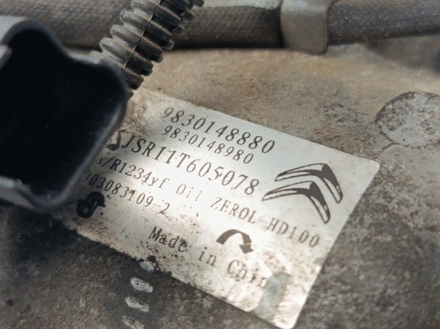 9830148880 PEUGEOT Compresor de aire acondicionado comprar Madrid