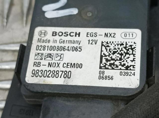 PEUGEOT 9830288780 Sensor de óxidos de nitrógeno NOx trasero  comprar en Albacete