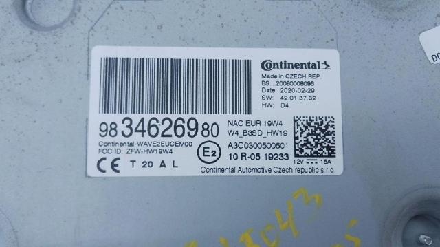 PEUGEOT 9830426480 Pantalla multifunción  comprar en Ponferrada