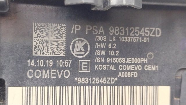 98312545ZD Peugeot/Citroen