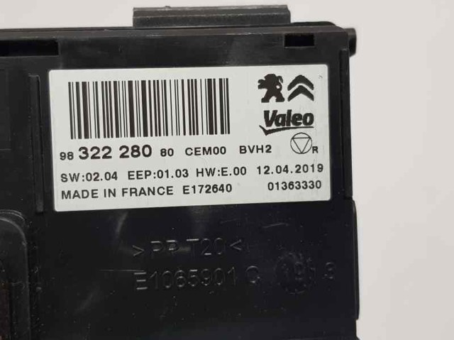 PEUGEOT 9832228080  en stock Salamanca
