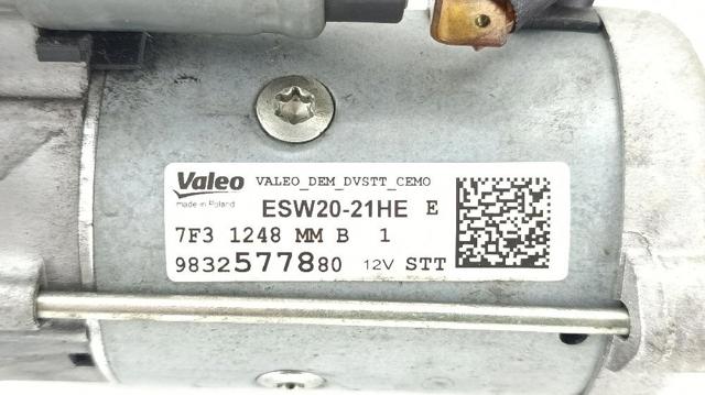 9832577880 FIAT Motor de arranque  comprar en Jaén