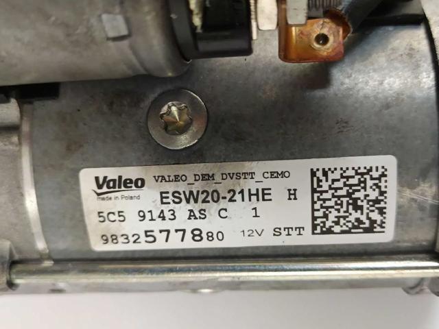 FIAT 9832577880 Motor de arranque  disponible Lugo
