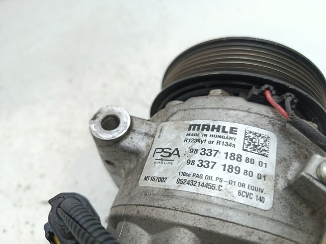 PEUGEOT 9833718880 Compresor de aire acondicionado  comprar en Murcia
